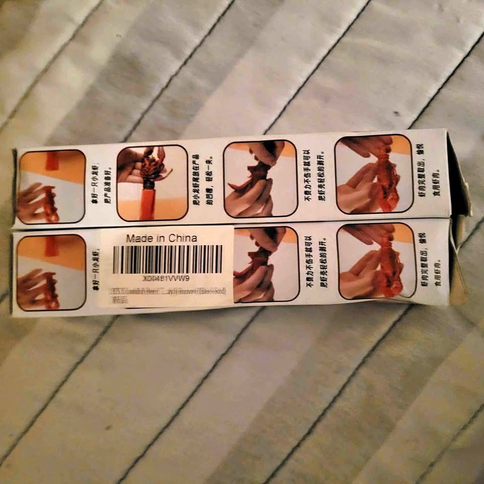 craw fish peelers