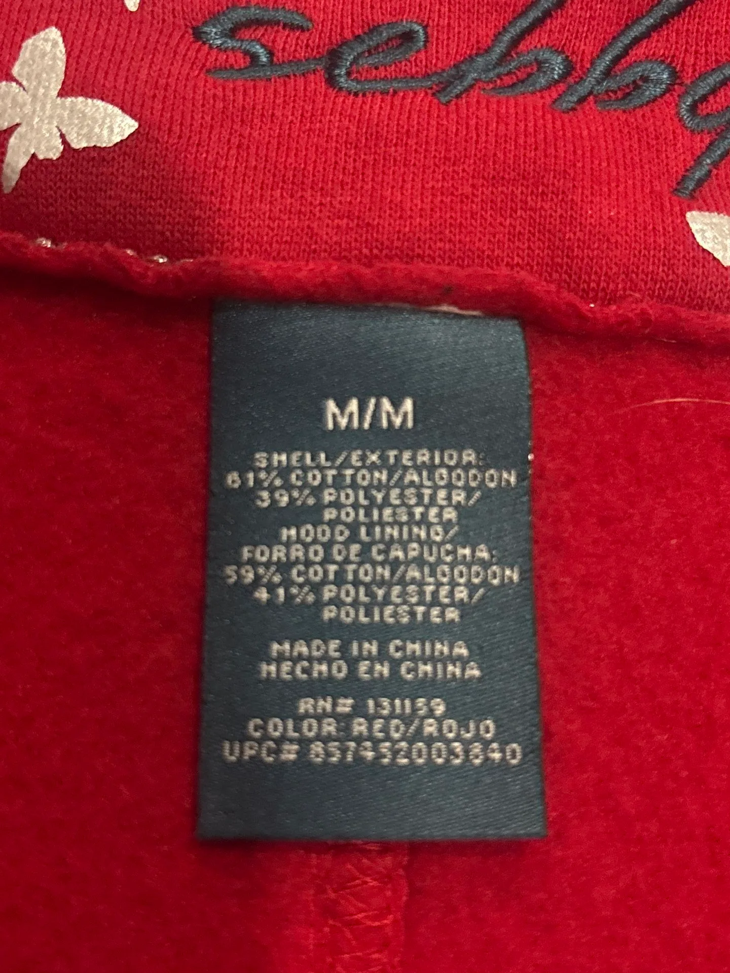 Sebby Collection Women’s Red Hooded Peacoat – Size Medium image indicator(5)