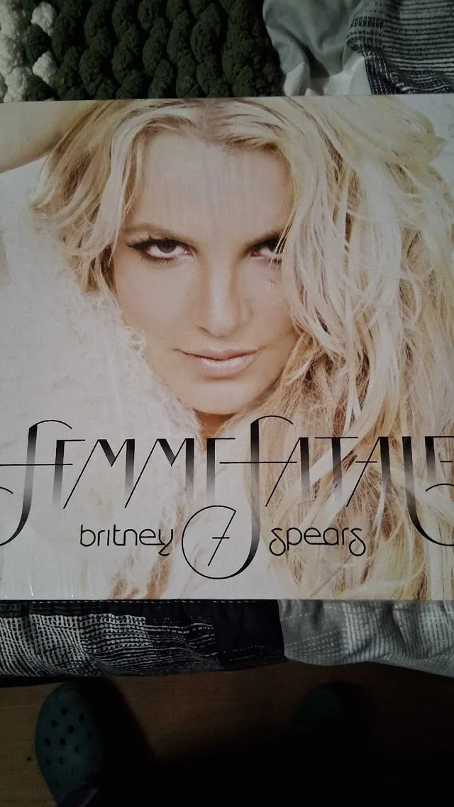 britney spears femme fatale vinyl