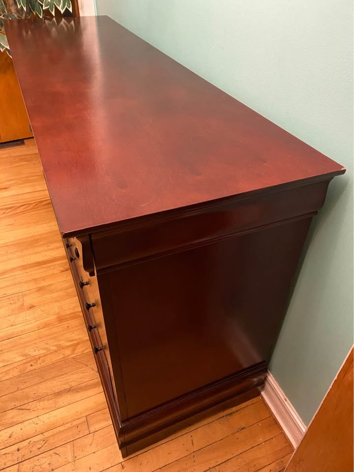 FREE DELIVERY: Mahogany Dresser $270 (HRM) - photo 2