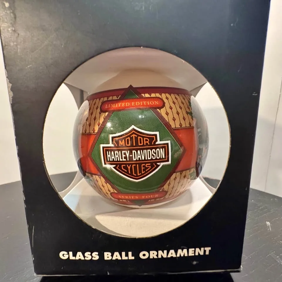 in ORIGINAL BOX Vintage 2002 Harley-Davidson Ornament