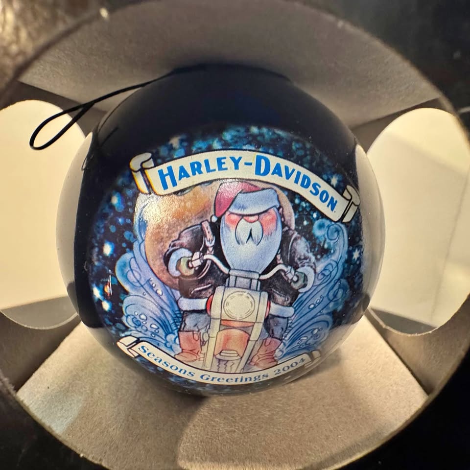 In ORIGINAL BOX Vintage 2004 Harley-Davidson Ornament