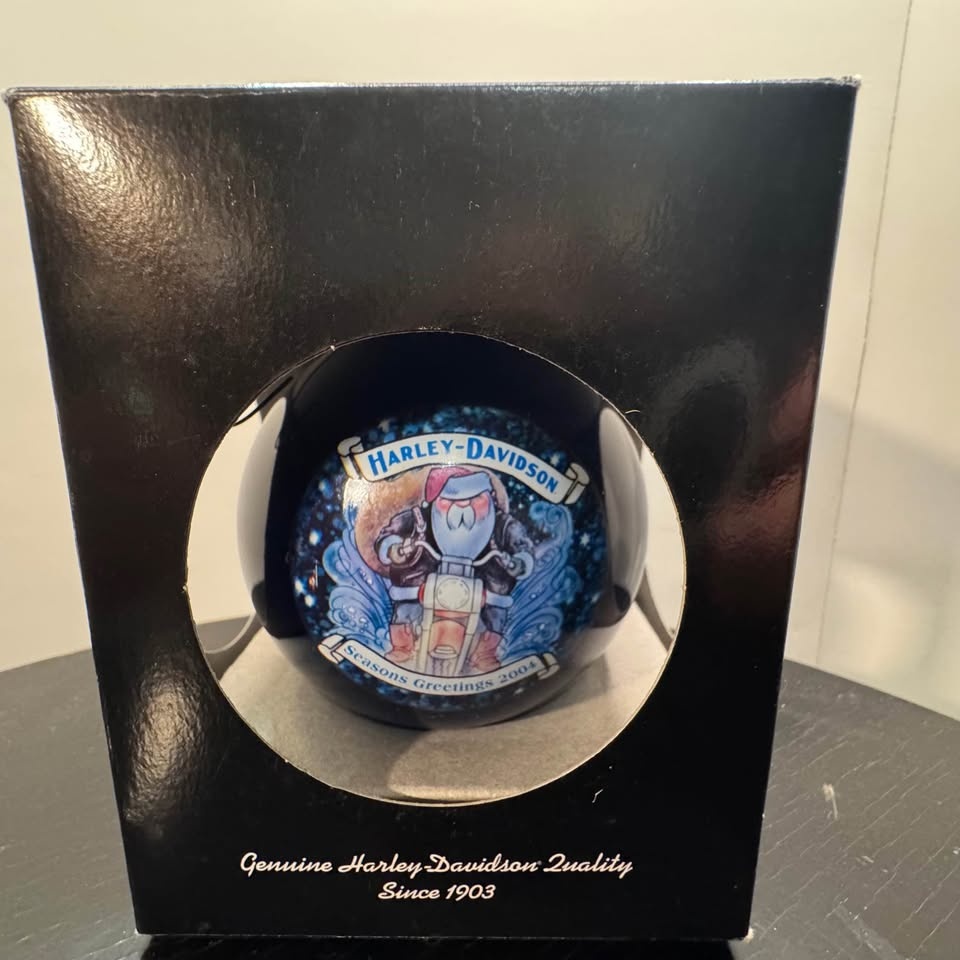 In ORIGINAL BOX Vintage 2004 Harley-Davidson Ornament - photo 2