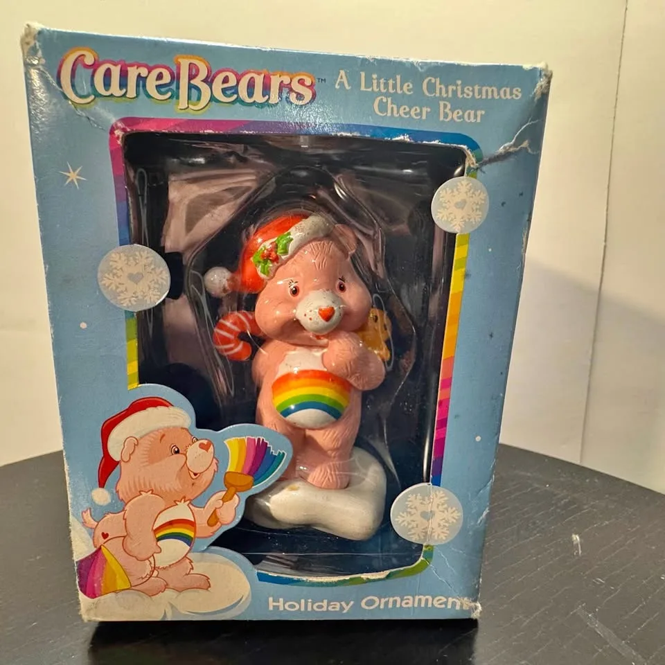 In ORIGINAL BOX Vintage Care Bears Ornament