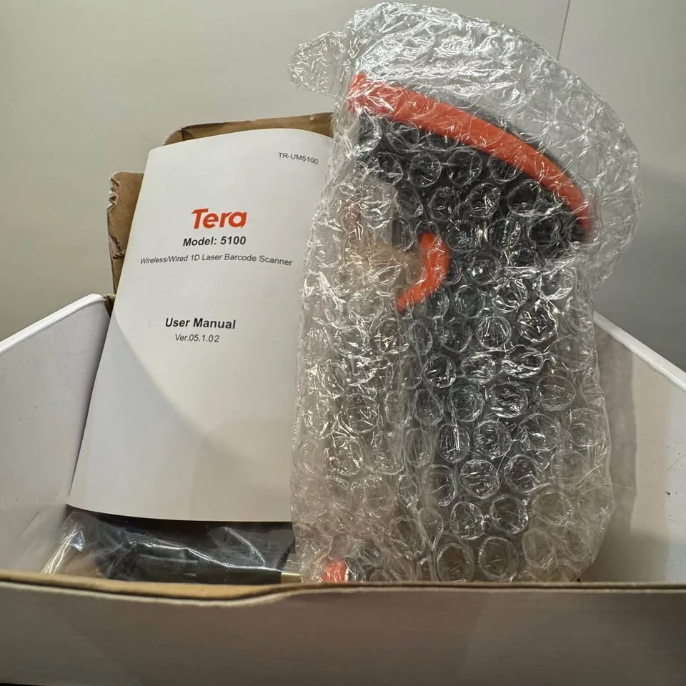 BRAND NEW - in box 1D Laser Wireless Barcode Scanner image indicator(4)