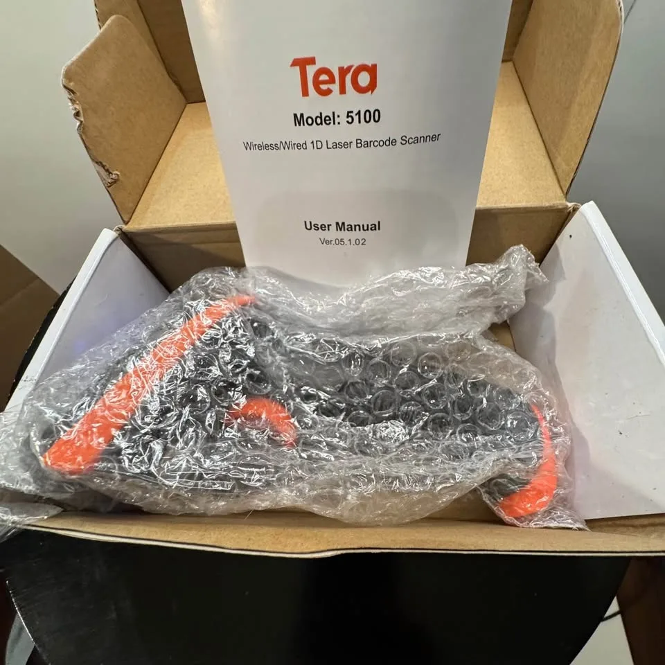 BRAND NEW - in box 1D Laser Wireless Barcode Scanner image indicator(7)