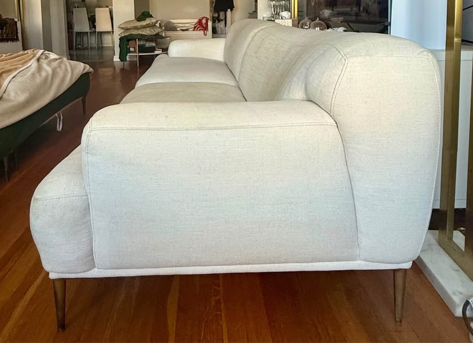 Abisko quartz white sofa - photo 3