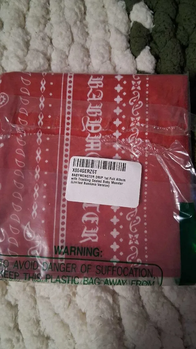 BABYMONSTER DRIP 1st Full Album Limited Bandana Version