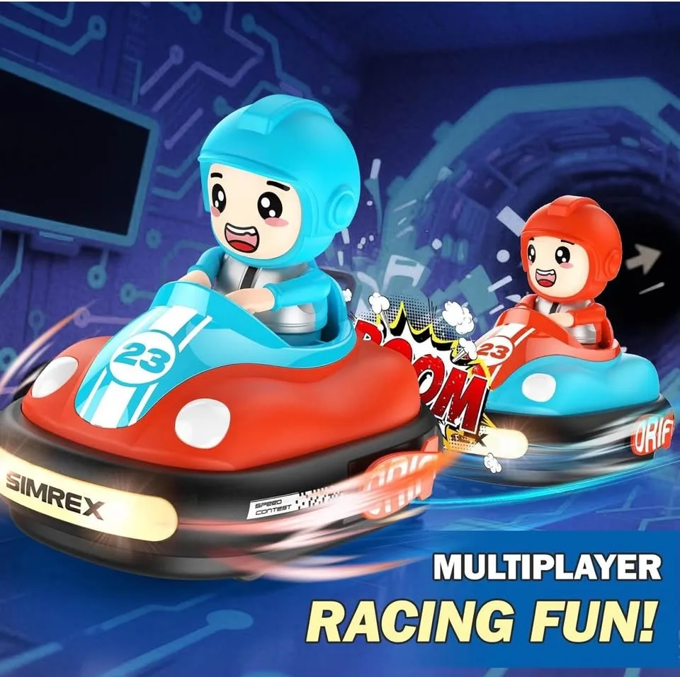 Remote Control Bumper Cars for Kids (BRAND NEW) image indicator(4)