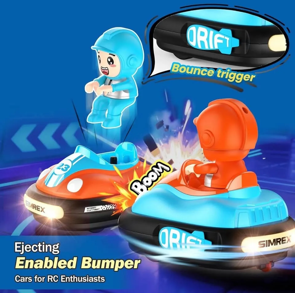 Remote Control Bumper Cars for Kids (BRAND NEW) image indicator(5)