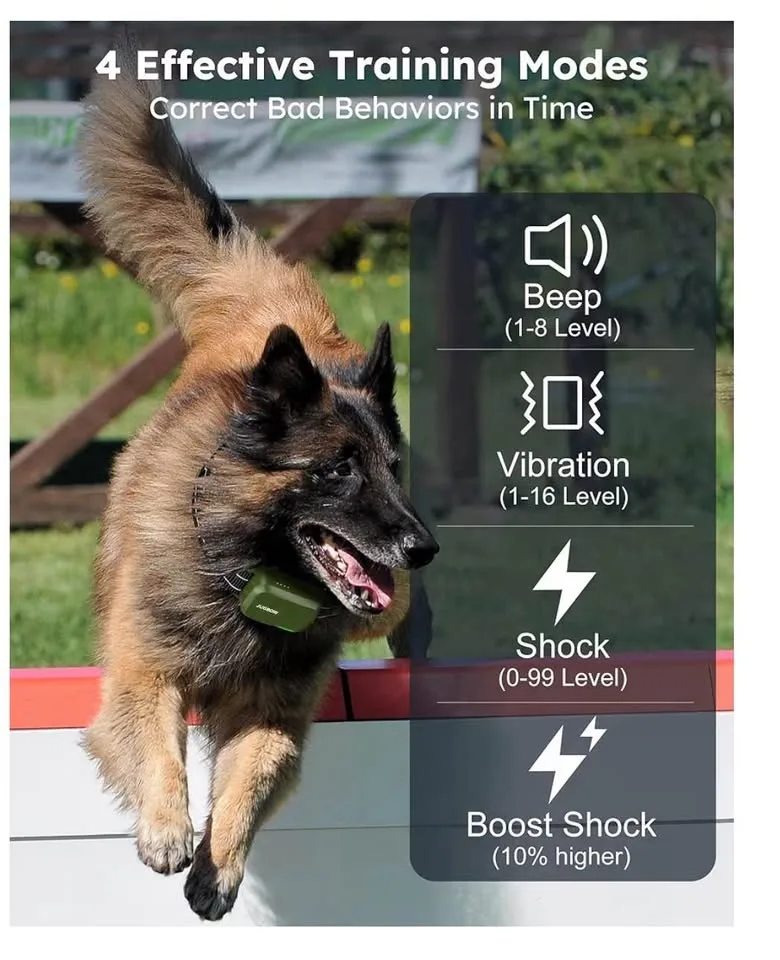 Dog Shock Collar 2 Dogs (10-120Lbs) image indicator(2)