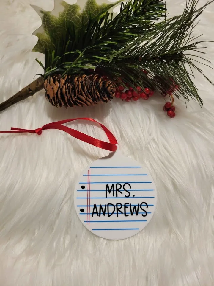 Ornament personalized image indicator(3)