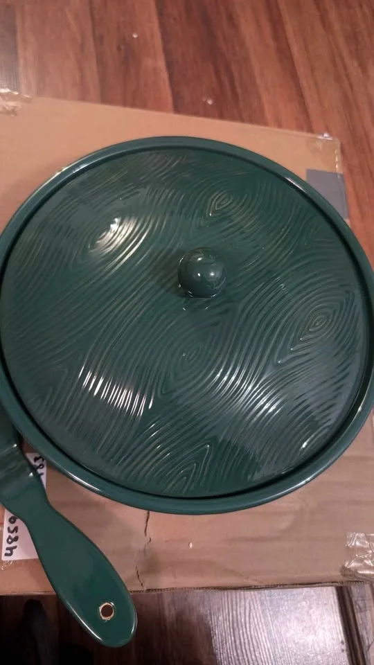 Brand New Temp-tations Pie Dish - Woodland Emerald image indicator(3)