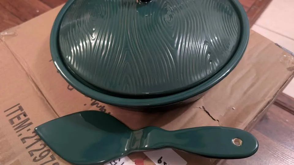 Brand New Temp-tations Pie Dish - Woodland Emerald image indicator(5)