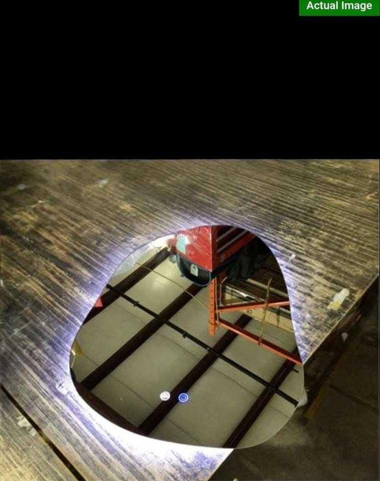 Dibbrun LED Anti-Fog Bathroom Mirror - New in Box! - photo 2