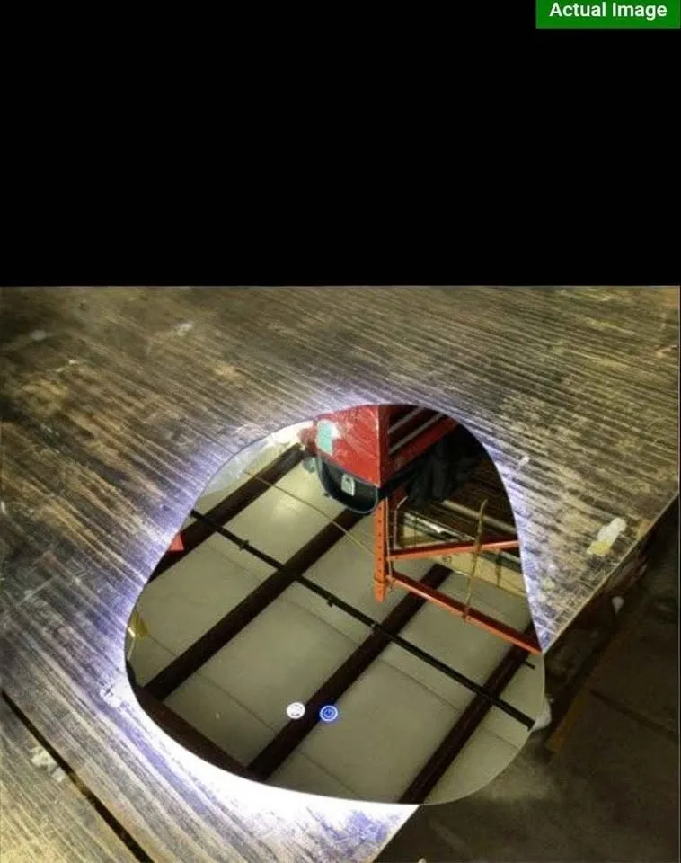 Dibbrun LED Anti-Fog Bathroom Mirror - New in Box! image indicator(2)