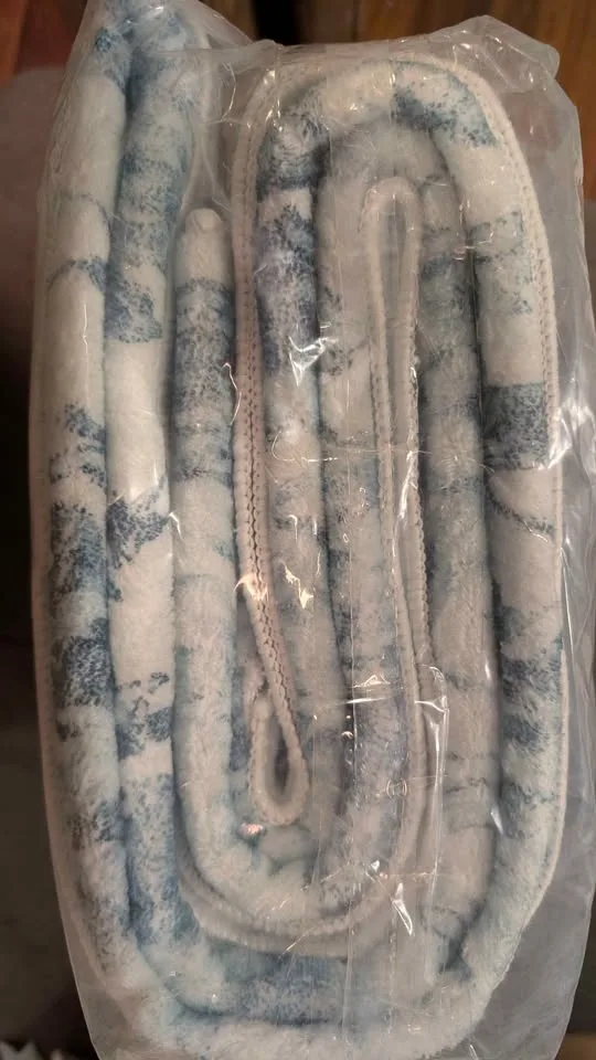 New Zentavio 5x7 Washable Area Rug, Floral, Blue 💙 image indicator(3)