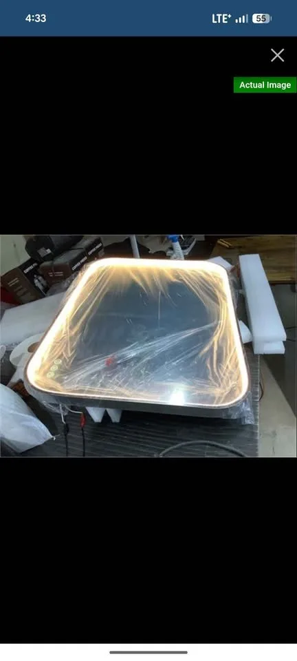 Artika Royce Wall-Mount LED Mirror, 61x81 cm (inbox) image indicator(3)