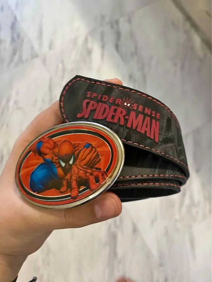 Spider man belt