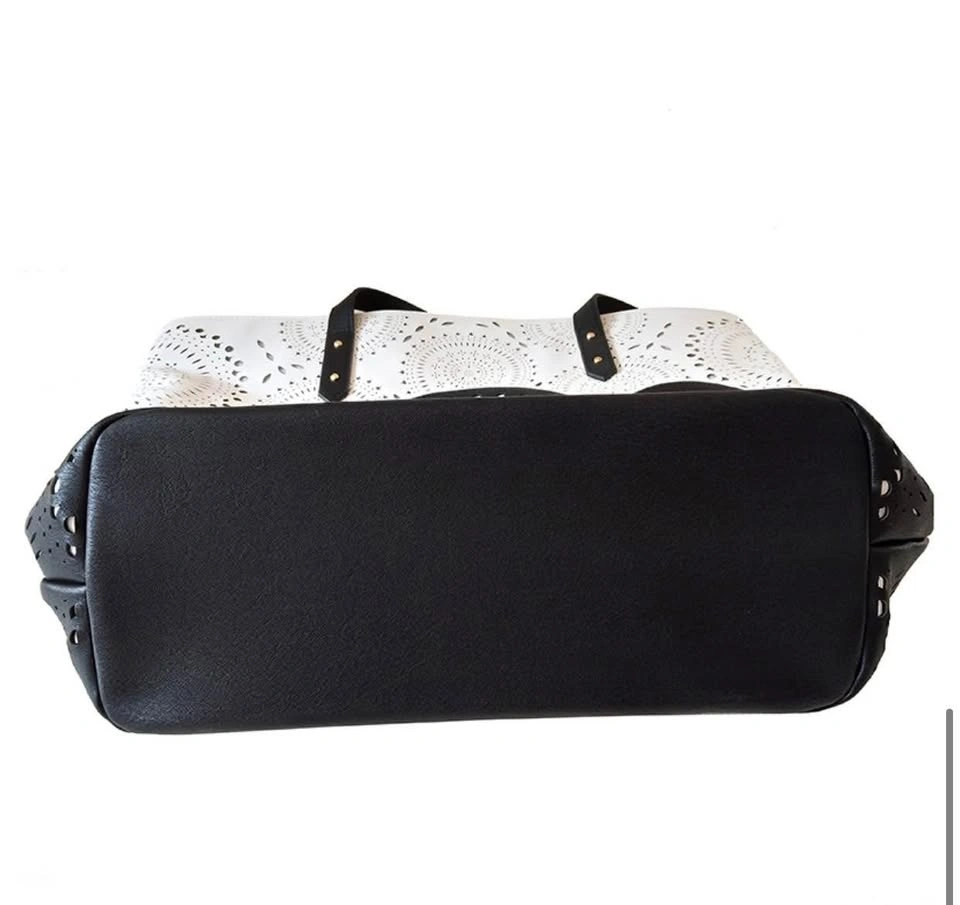 High quality Perforated PU tote bag - photo 4