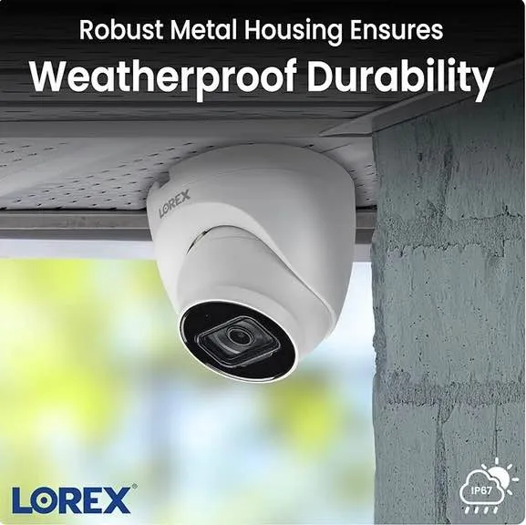 Lorex 4K HD Metal Dome Security Camera image indicator(7)
