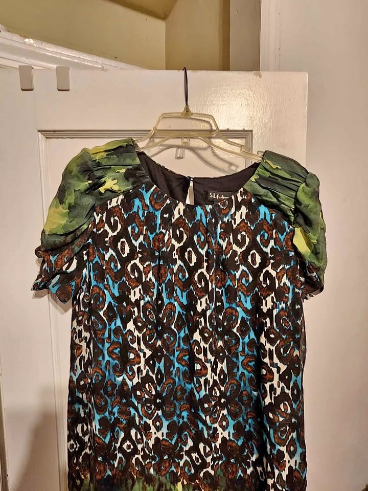 Dress animal print