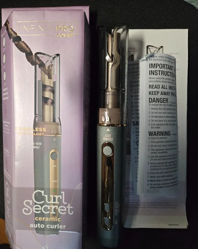 InfinitiPRO Curl Secret Cordless Ceramic Auto Curler image indicator(3)