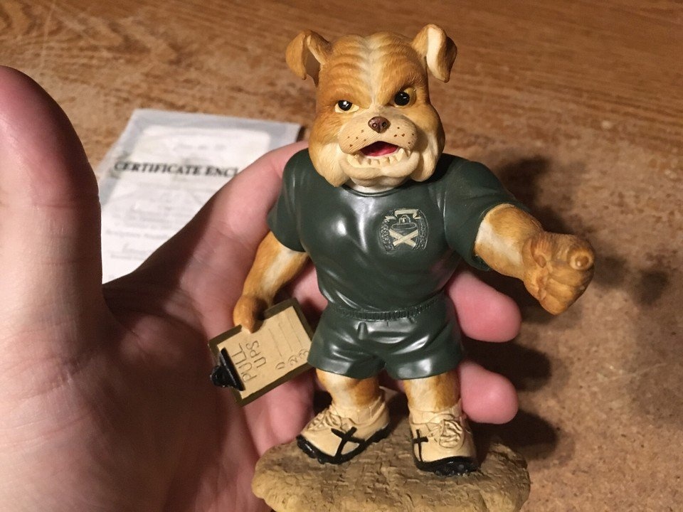 HAMILTON COLLECTION USMC " GIVE ME 20! " USMC BARKING ORDERS - photo 3