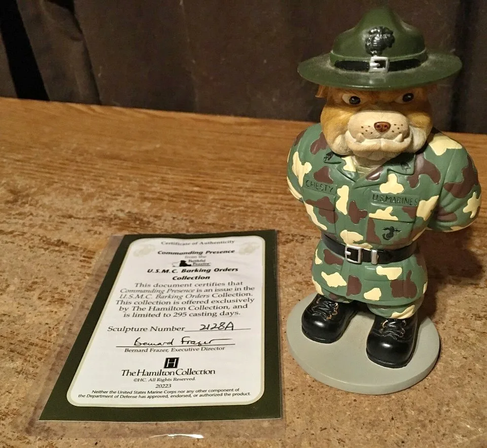 HAMILTON COLLECTION USMC BARKING ORDERS