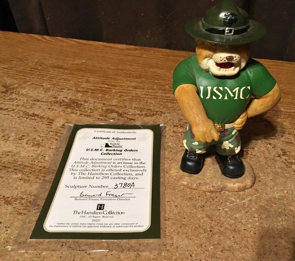 HAMILTON COLLECTION USMC "ATTITUDE ADJUSTMENT"