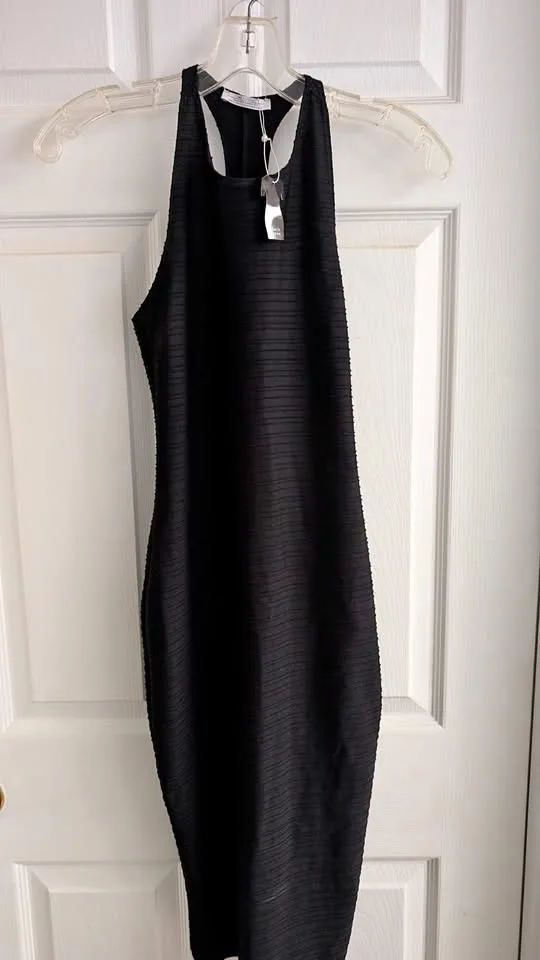 NEW Zara Trafuluc Black Dress thumbnail