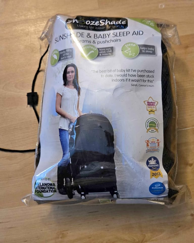 SnoozeShade Plus - Stroller Sunshade & Baby Sleep Aid