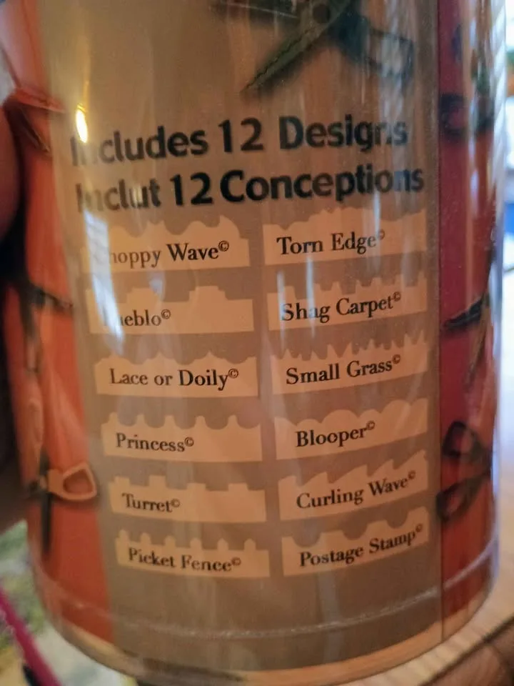 Brand New Crafting / Decorative Scissors (12 Pairs) image indicator(2)