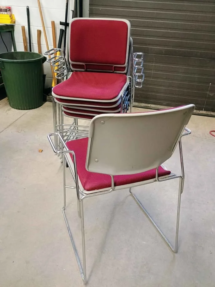 Stacking Cloth Reception Chairs - 6 Available image indicator(2)