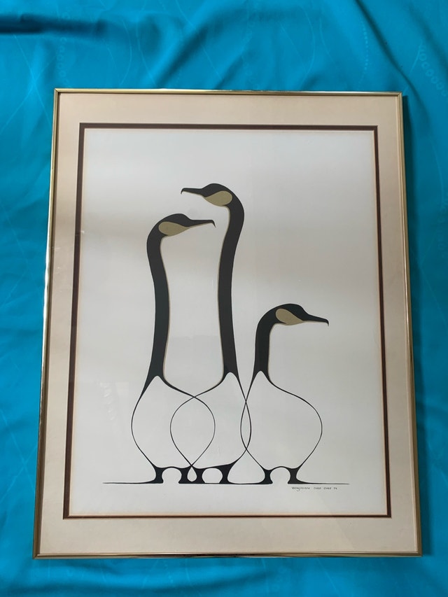 Vintage Benjamin Chee Chee art print