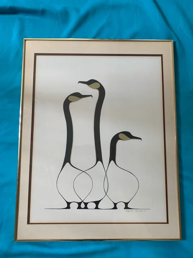 Vintage Benjamin Chee Chee art print