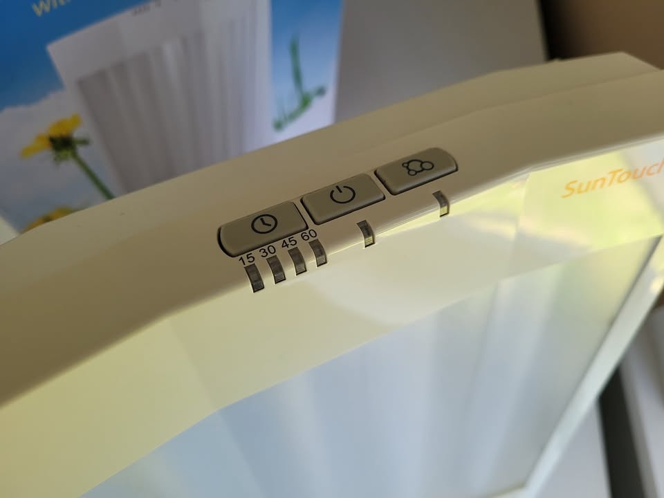 NatureBright SunTouch Plus Light and Ion Therapy Lamp - photo 3