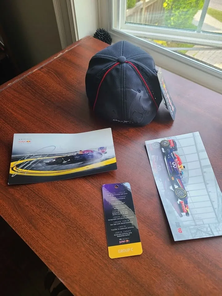 Red Bull Racing Sebastian Vettel Baseball Cap 2014 image indicator(7)