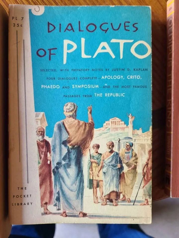 Vintage Plato book collection image indicator(4)