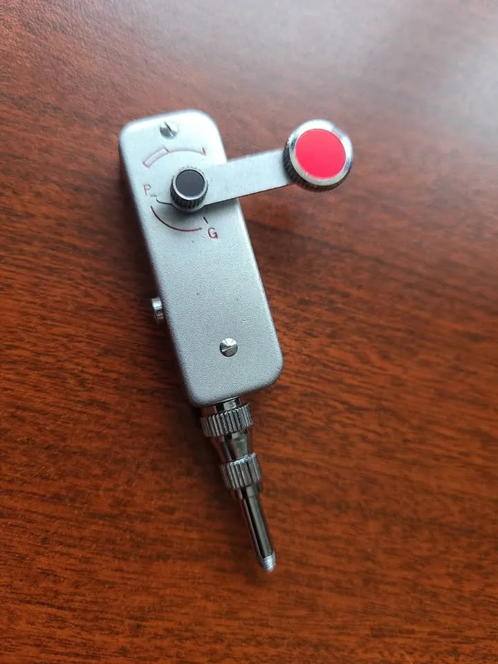 Vintage 1970'S Swiss made Memo Park parking timer keychain image indicator(10)