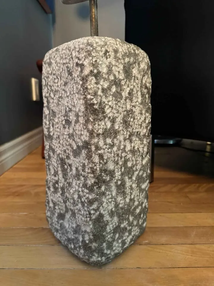 Marble Abstract Sculpture by Stanley Lewis - Signed image indicator(2)