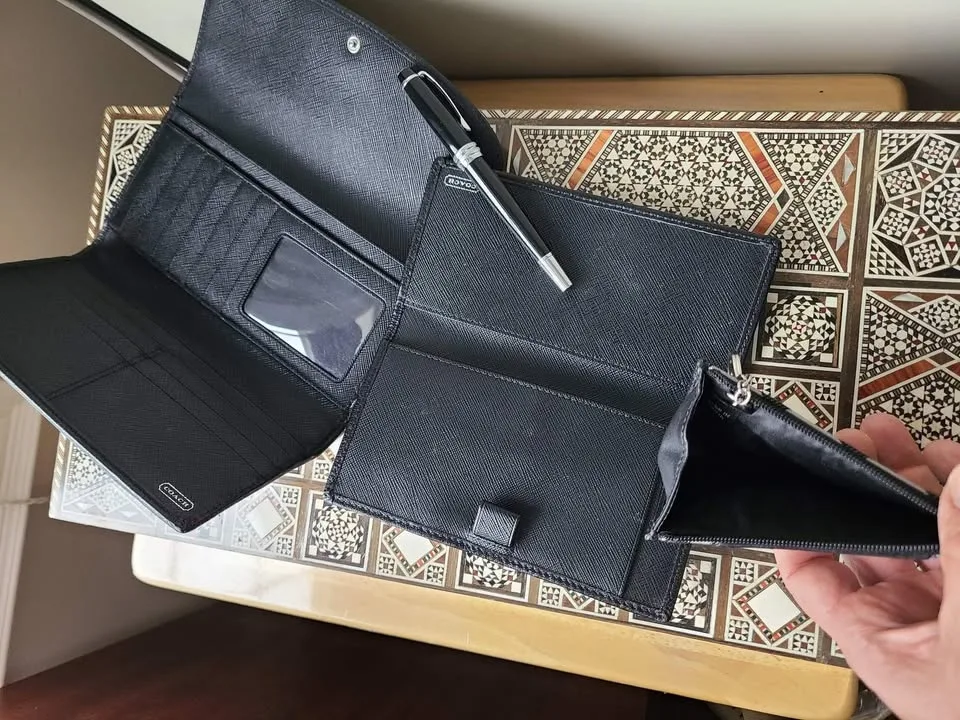 Coach Purse + 3 Wallets Set - New image indicator(10)