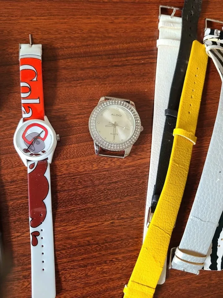 6 Watches: Aldo, Zeon, Coke + 3 Digital - Needs Batteries image indicator(4)