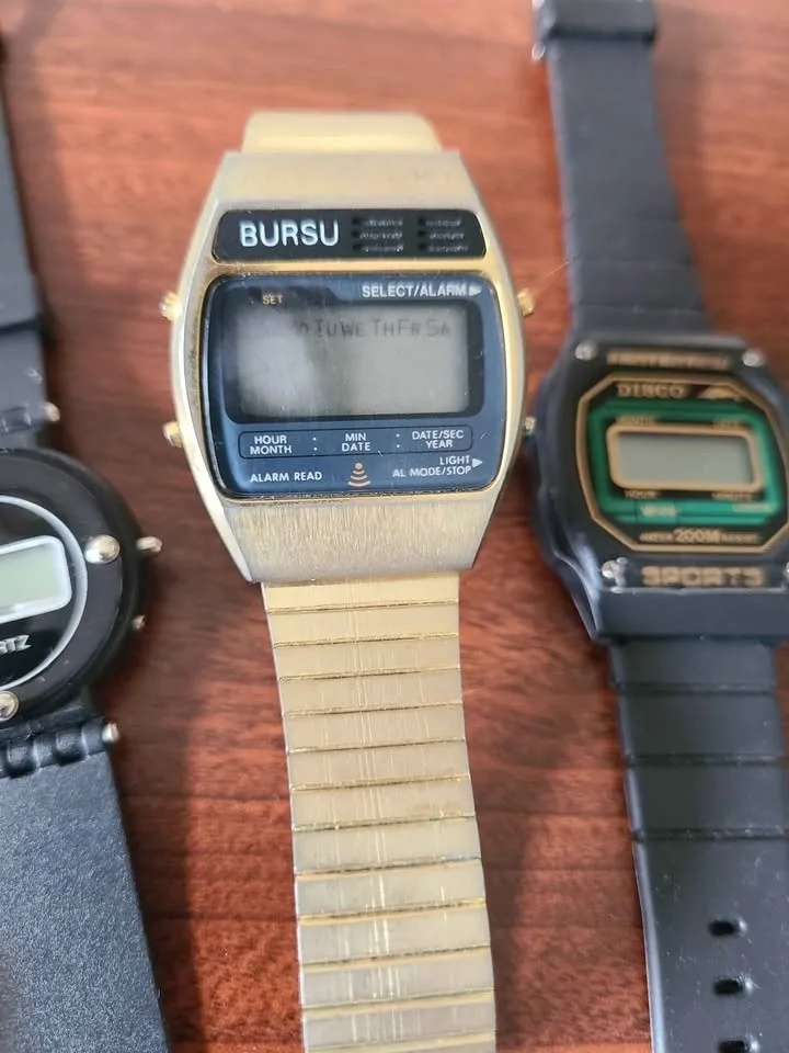 6 Watches: Aldo, Zeon, Coke + 3 Digital - Needs Batteries image indicator(7)