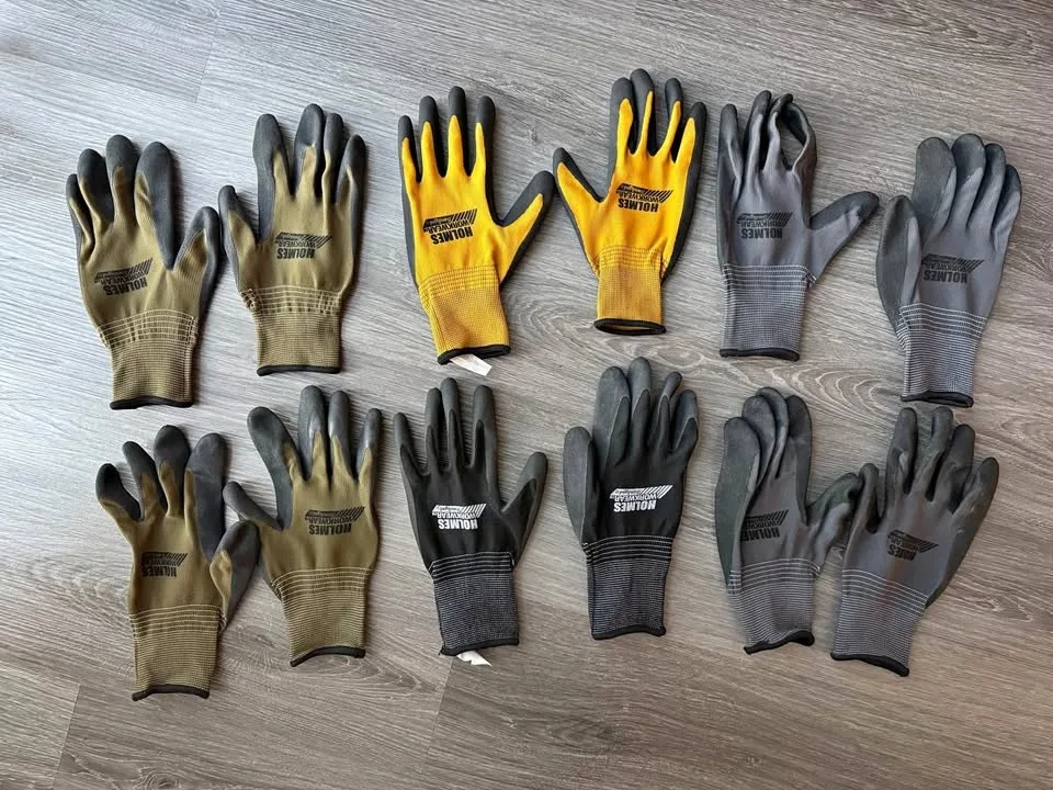 Holmes Latex Foam Coated Gloves