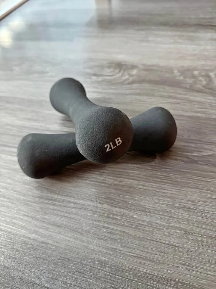 Dumbbells (2lbs) black