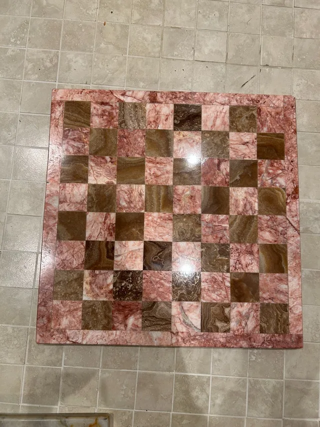 Marble chess board image indicator(3)