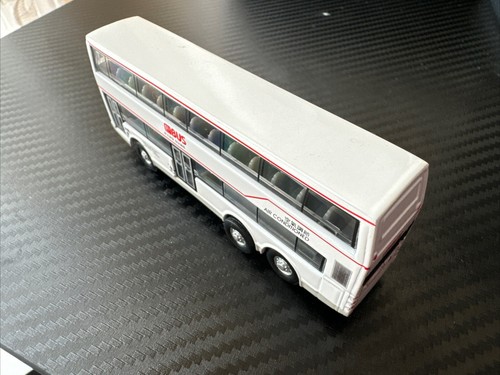 KMB Bus Model, White Double-Deck Bus - photo 2