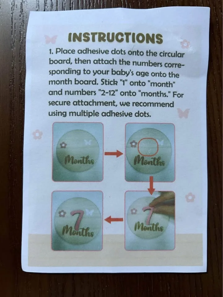 Brand New Baby Milestones Signs image indicator(3)