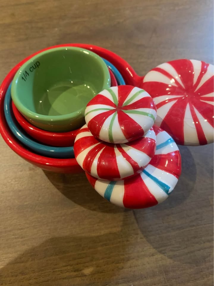 Christmas measuring cups - photo 2